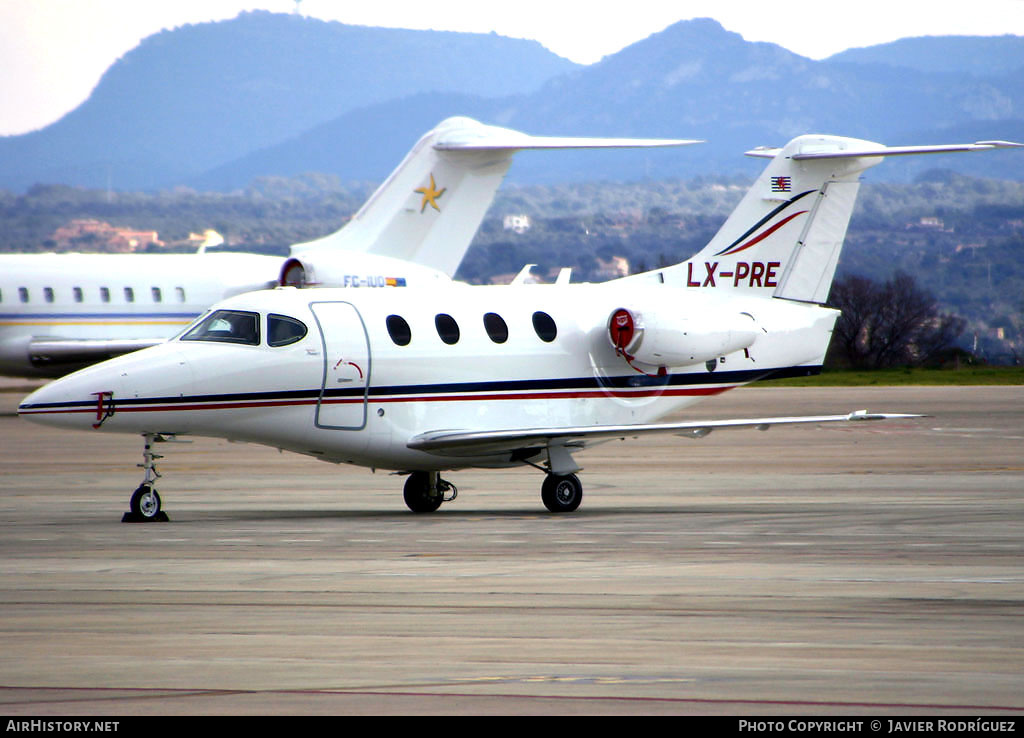 Aircraft Photo of LX-PRE | Raytheon 390 Premier I | AirHistory.net #754641