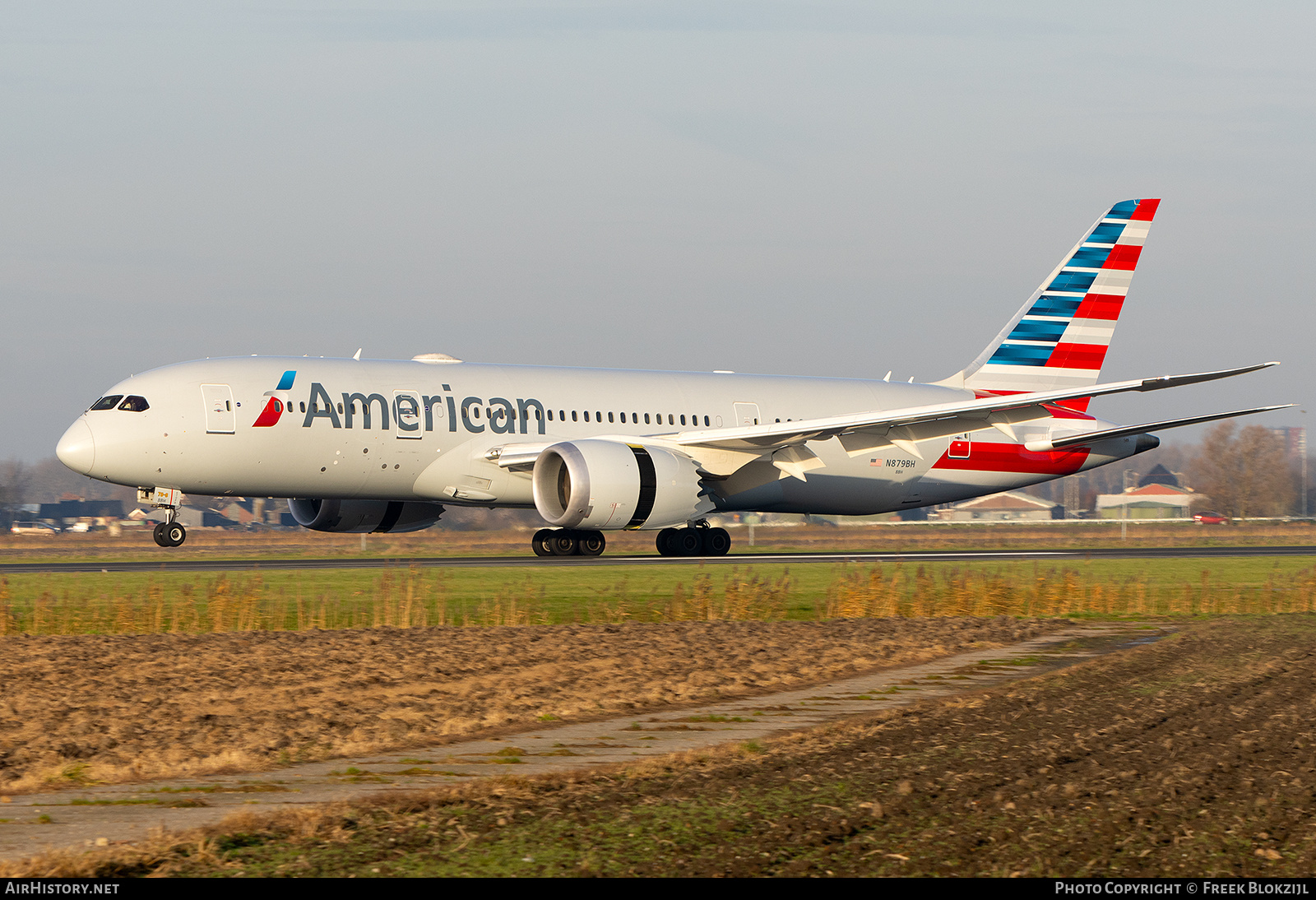 Aircraft Photo of N879BH | Boeing 787-8 Dreamliner | American Airlines | AirHistory.net #754652
