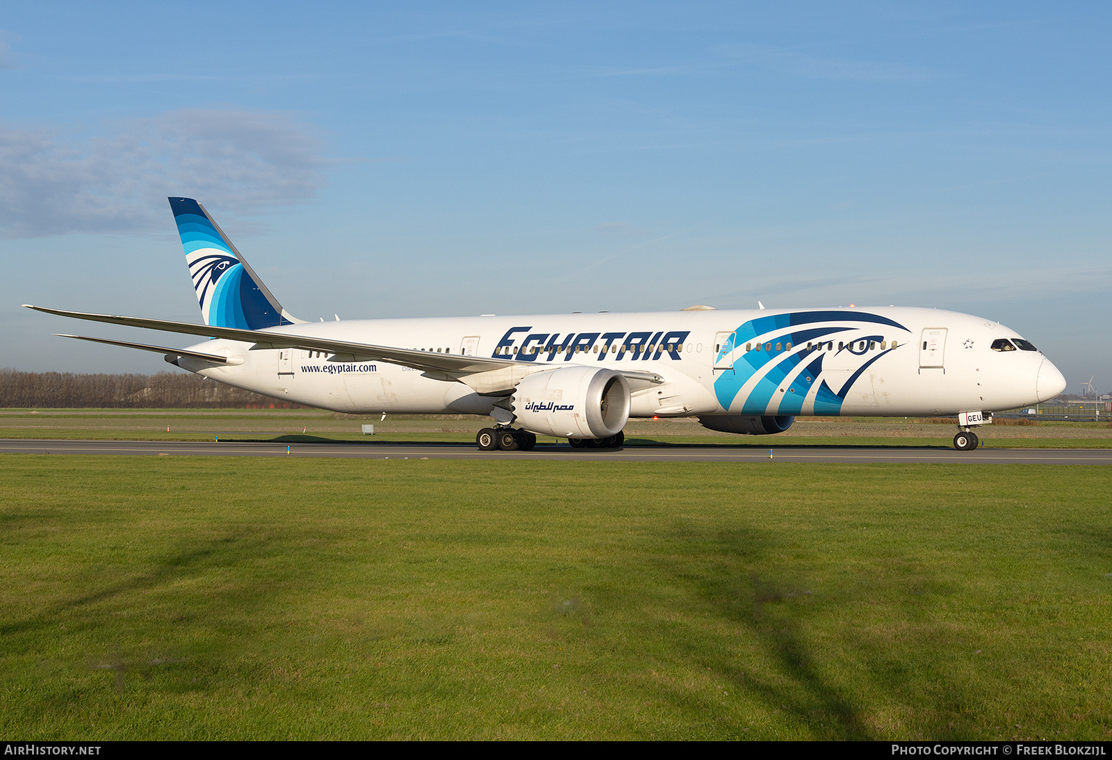 Aircraft Photo of SU-GEU | Boeing 787-9 Dreamliner | EgyptAir | AirHistory.net #754663