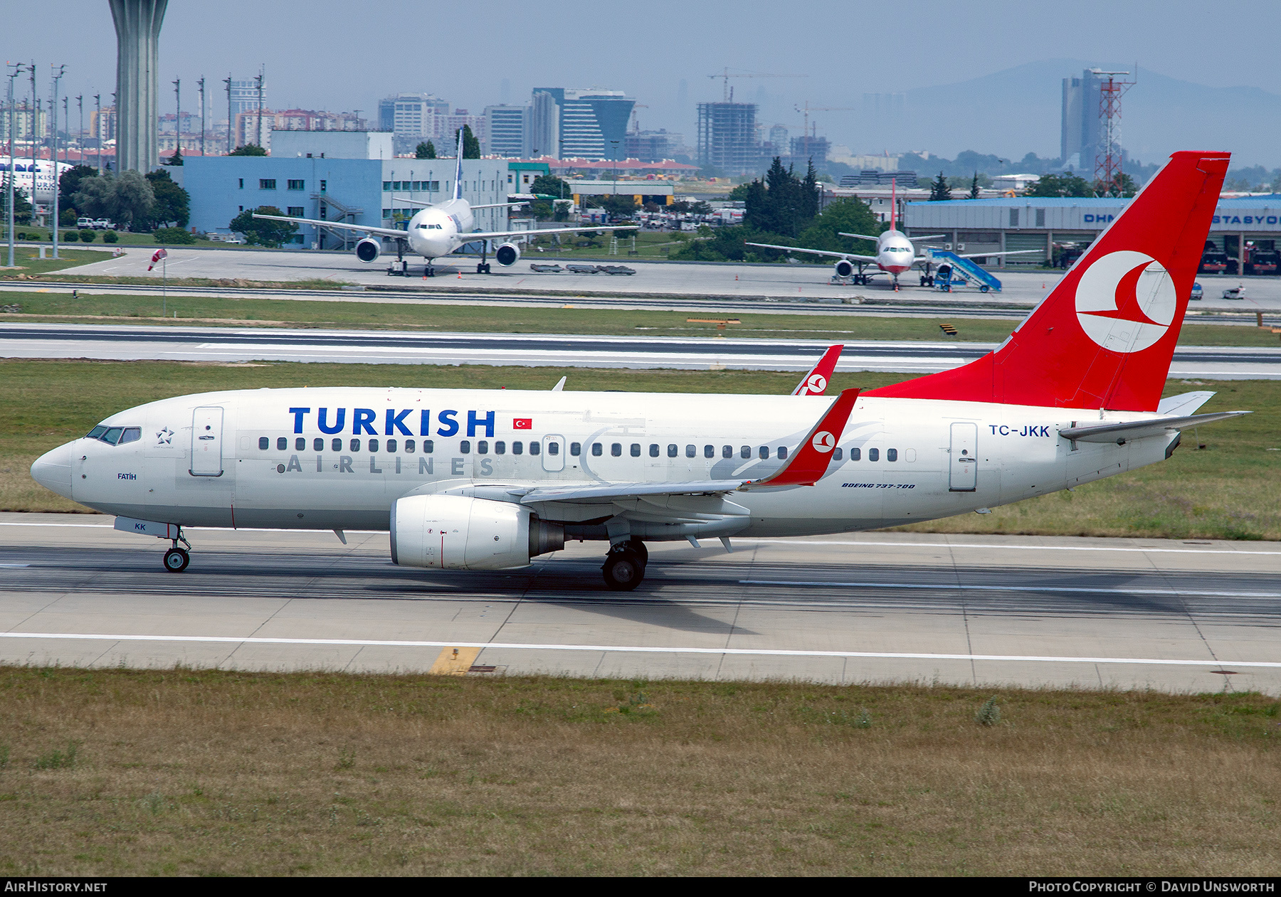 Aircraft Photo of TC-JKK | Boeing 737-752 | Turkish Airlines | AirHistory.net #754673