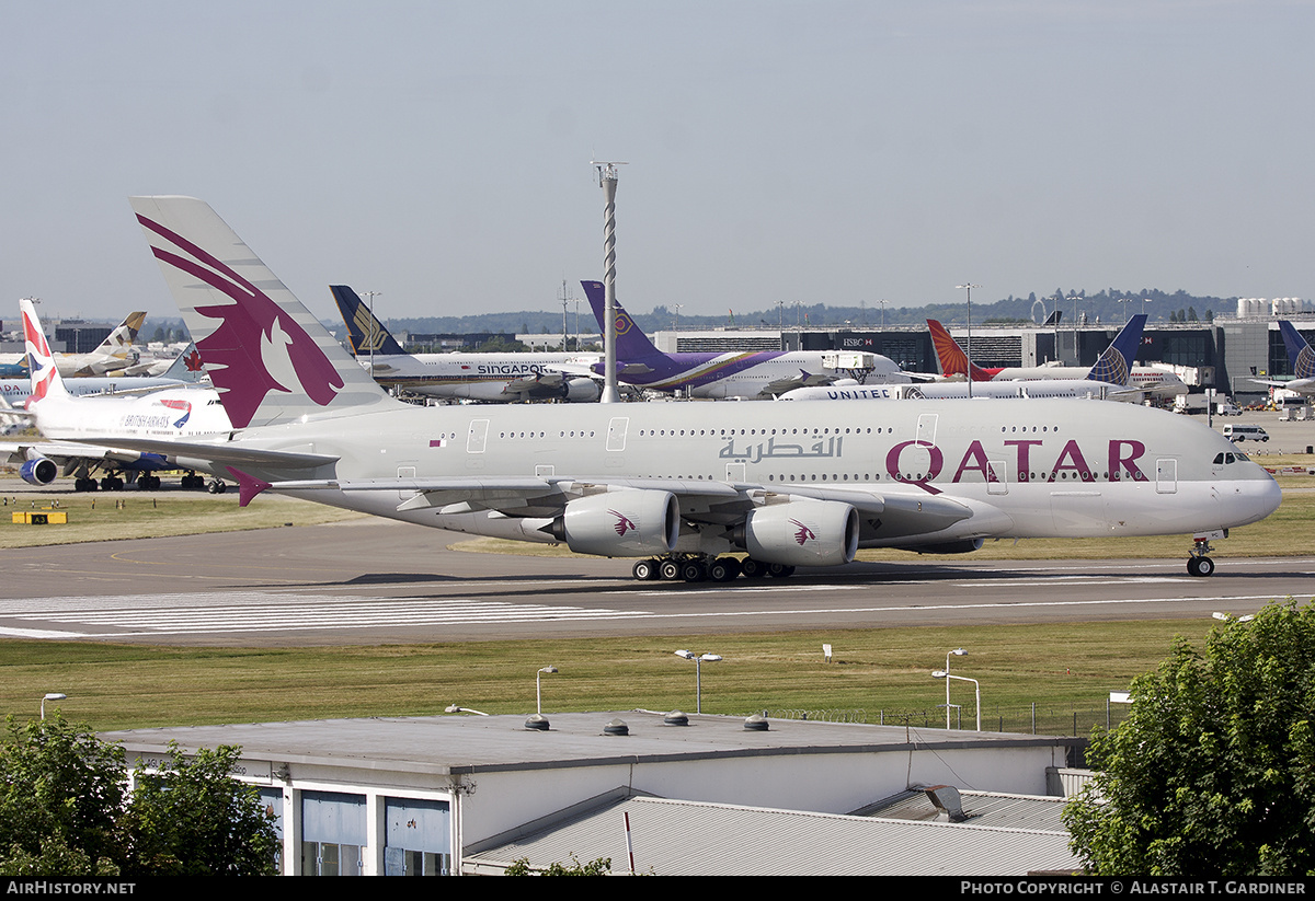 Aircraft Photo of A7-APC | Airbus A380-861 | Qatar Airways | AirHistory.net #754690