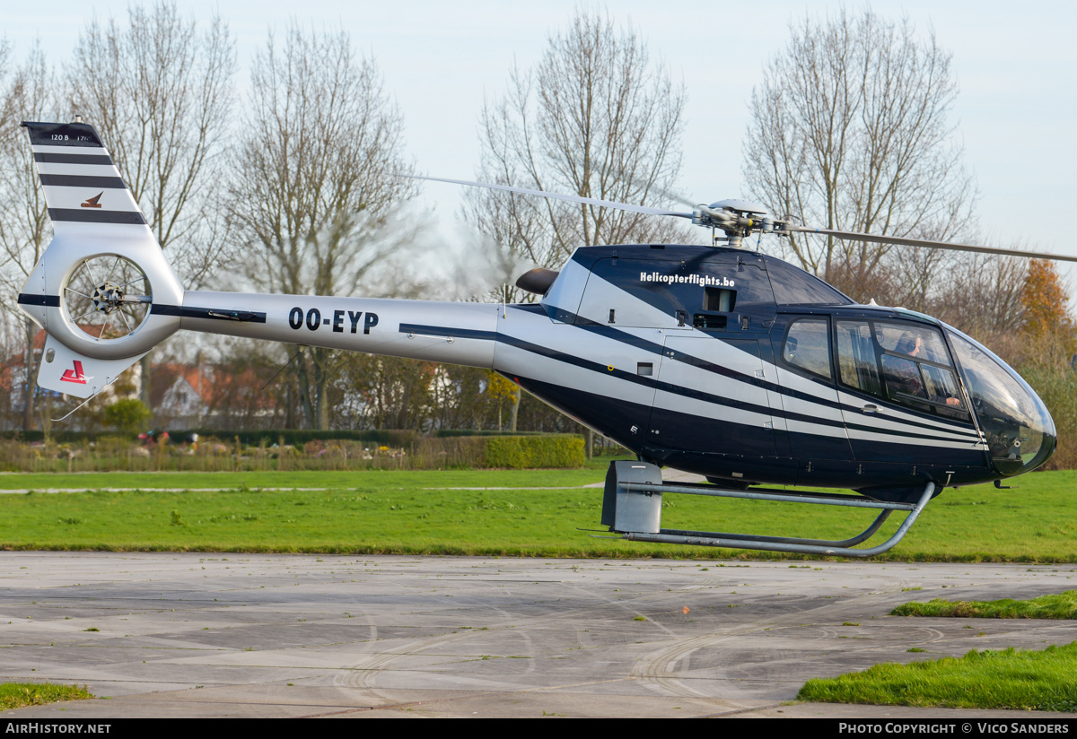 Aircraft Photo of OO-EYP | Eurocopter EC-120B Colibri | Helicopterflights | AirHistory.net #754709