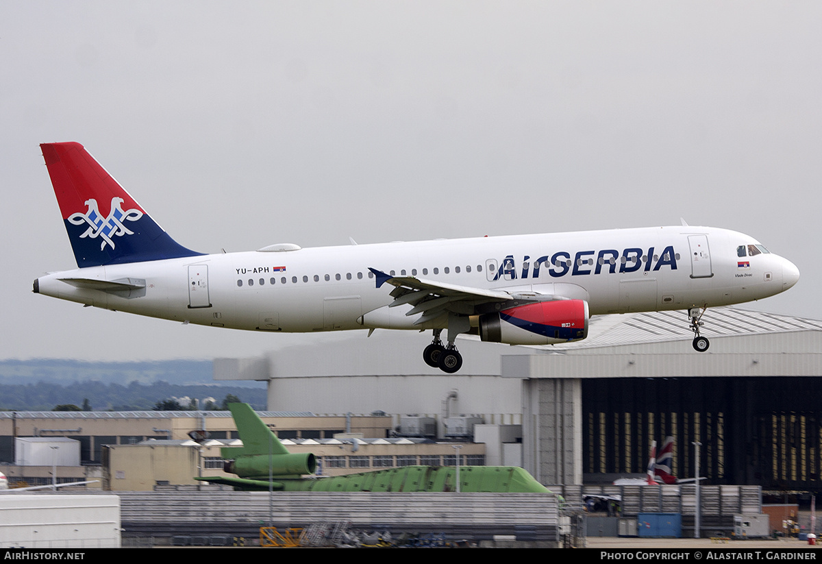 Aircraft Photo of YU-APH | Airbus A320-232 | Air Serbia | AirHistory.net #754710