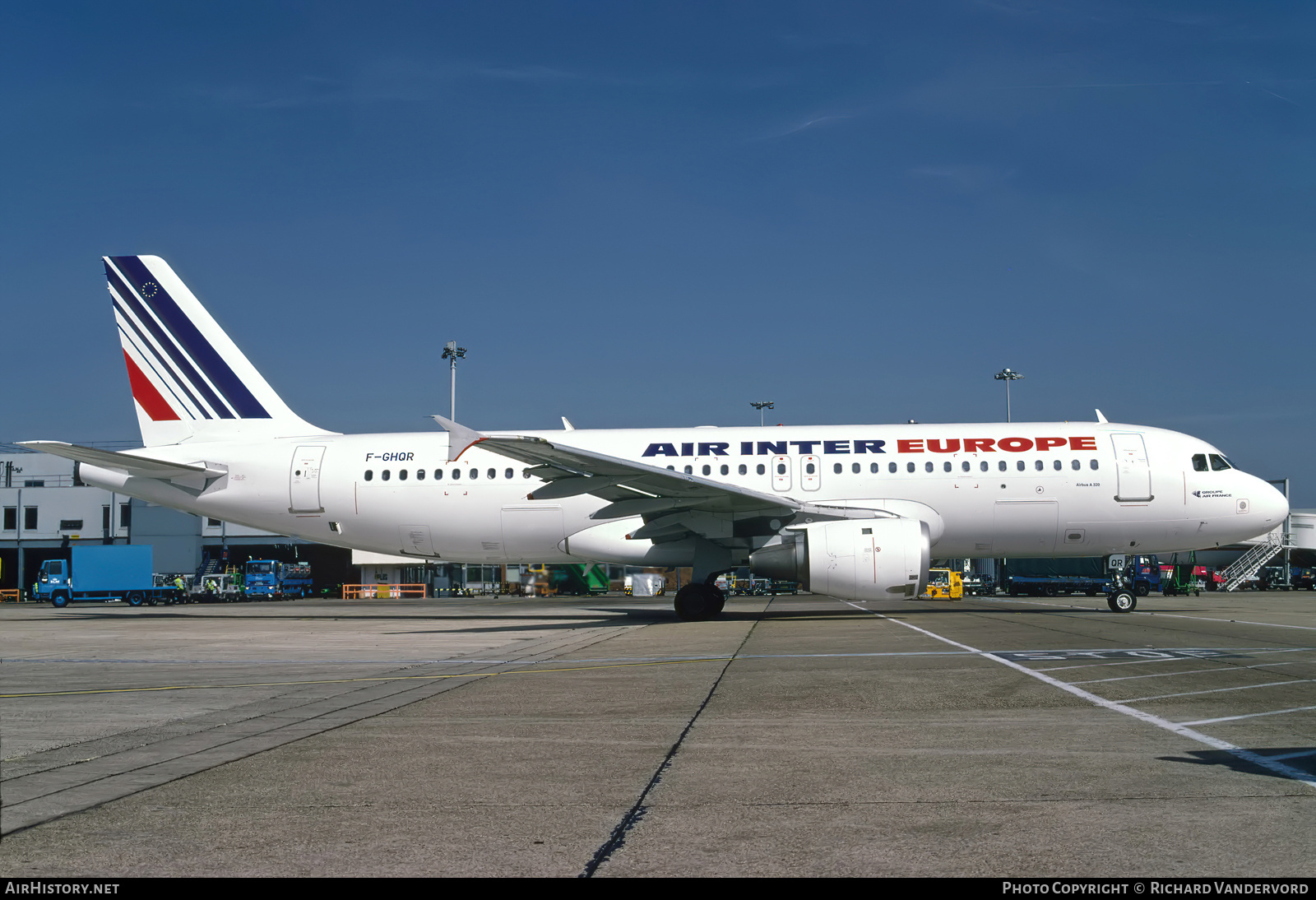 Aircraft Photo of F-GHQR | Airbus A320-211 | Air Inter Europe | AirHistory.net #754798