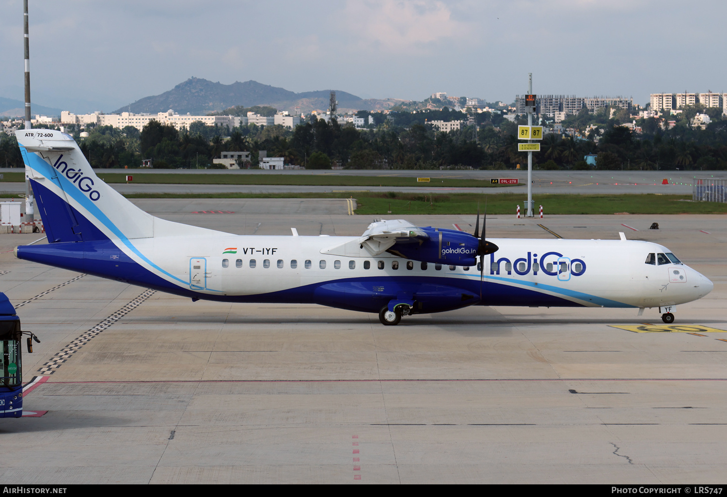 Aircraft Photo of VT-IYF | ATR ATR-72-600 (ATR-72-212A) | IndiGo | AirHistory.net #754805