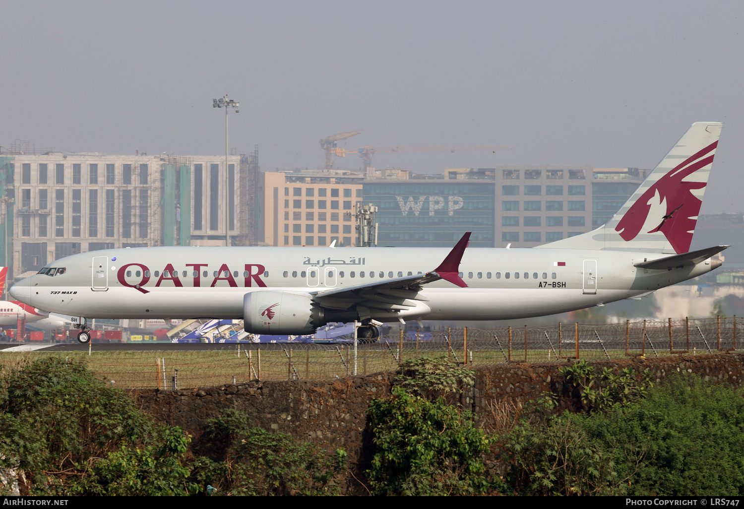 Aircraft Photo of A7-BSH | Boeing 737-8 Max 8 | Qatar Airways | AirHistory.net #754814