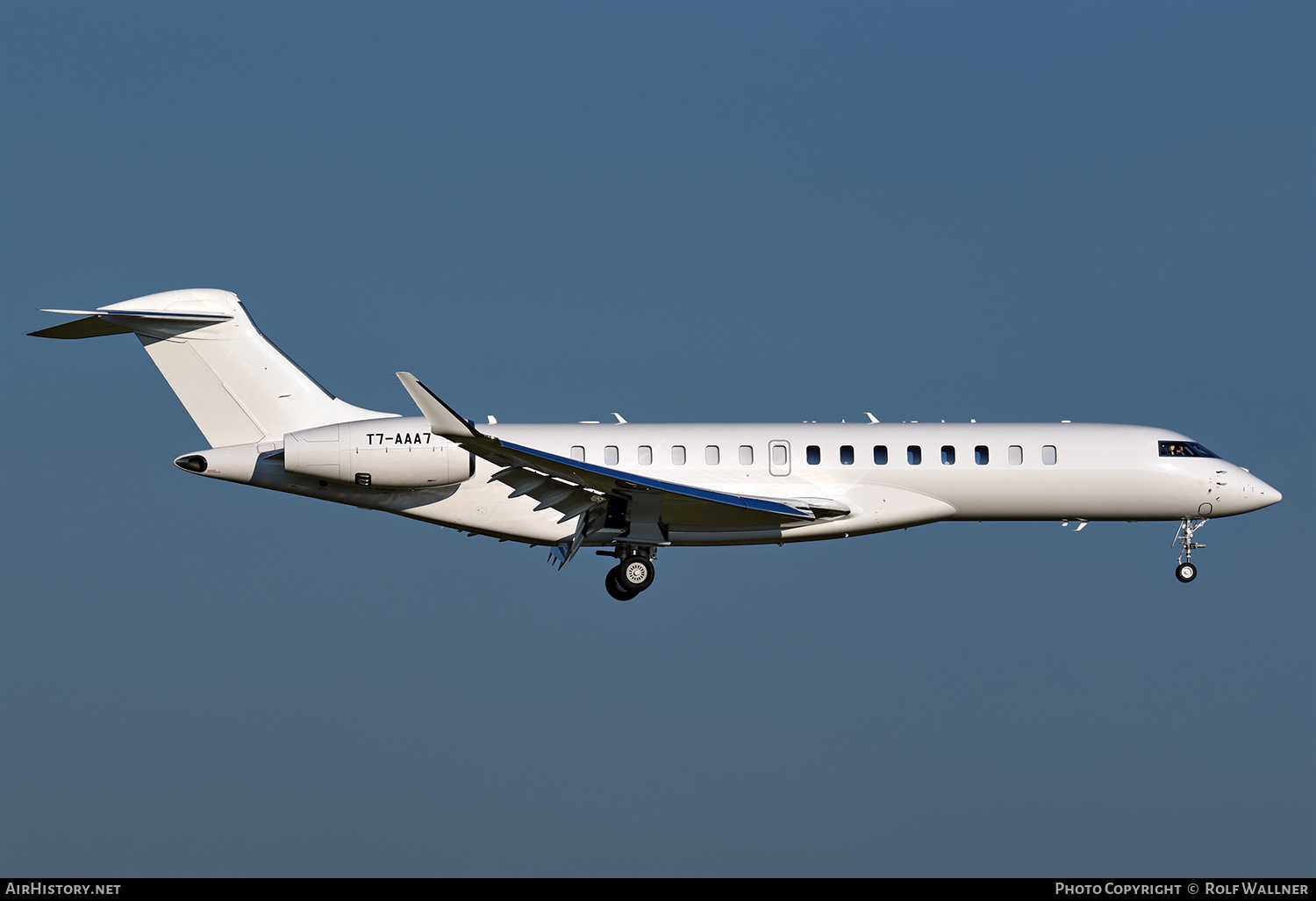 Aircraft Photo of T7-AAA7 | Bombardier Global 7500 (BD-700-2A12) | AirHistory.net #754836