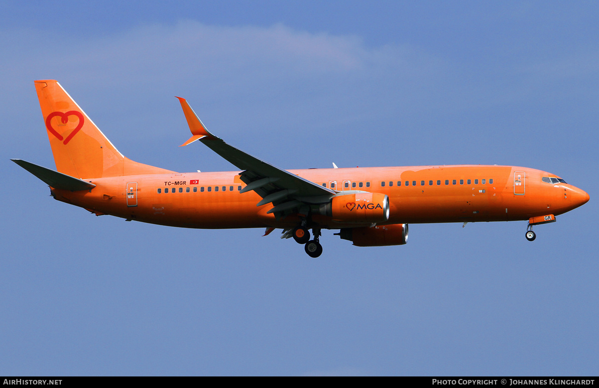 Aircraft Photo of TC-MGR | Boeing 737-85F | MGA - Mavi Gok Aviation | AirHistory.net #754863