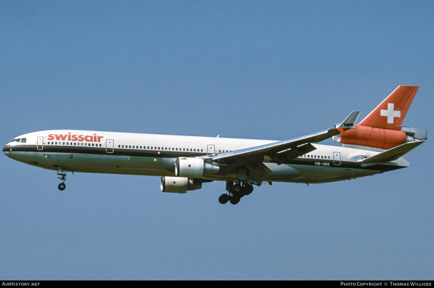Aircraft Photo of HB-IWE | McDonnell Douglas MD-11 | Swissair | AirHistory.net #754869