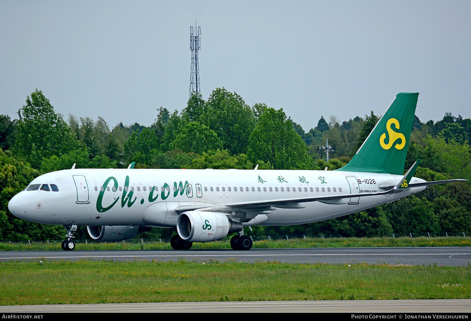 Aircraft Photo of B-1026 | Airbus A320-214 | Spring Airlines | AirHistory.net #754875