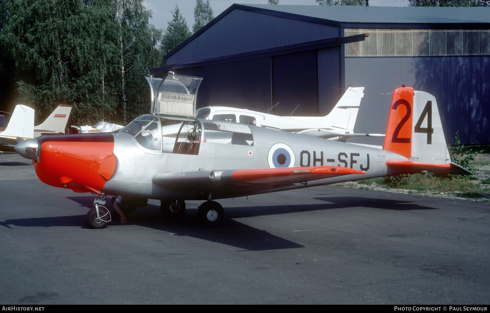Aircraft Photo of OH-SFJ | Saab 91D Safir | Finland - Air Force | AirHistory.net #754917