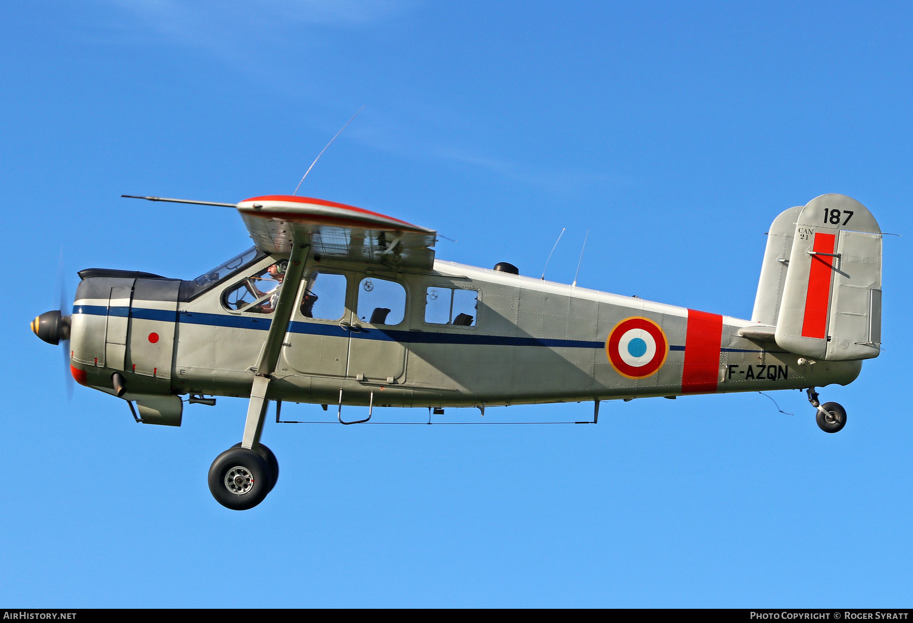 Aircraft Photo of F-AZQN / 187 | Max Holste MH.1521M Broussard | France - Army | AirHistory.net #754931
