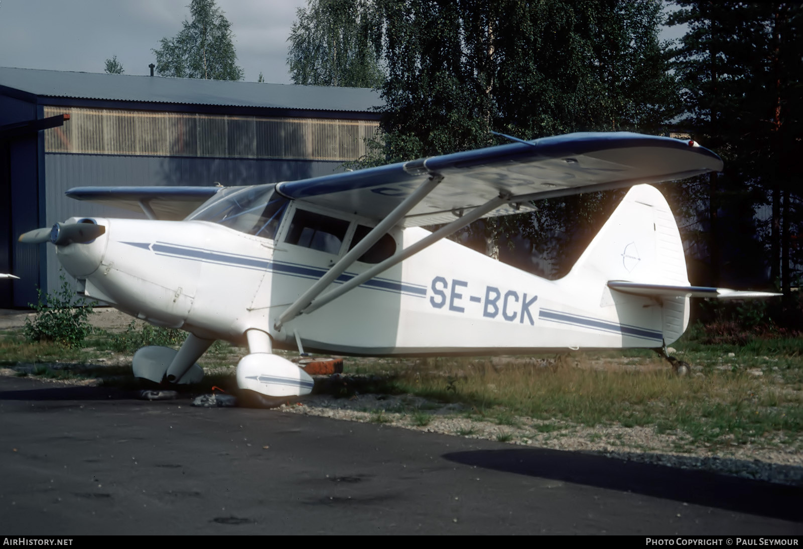 Aircraft Photo of SE-BCK | Stinson 108-2 Voyager | AirHistory.net #754947