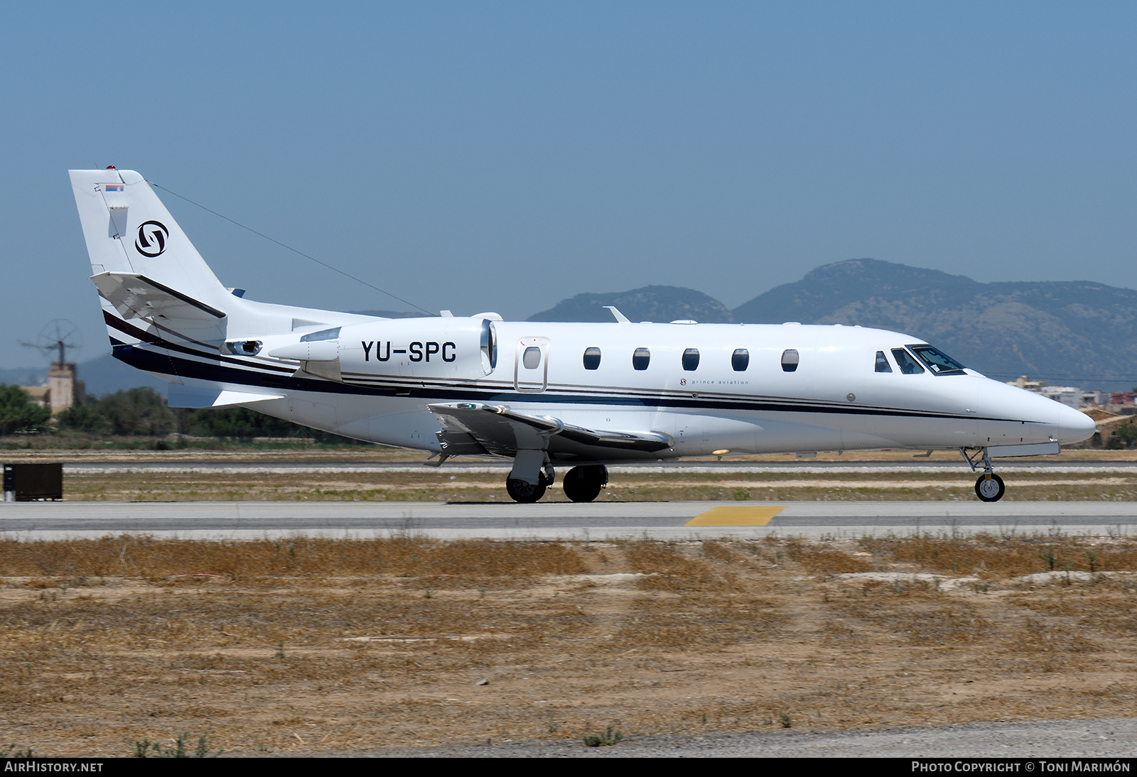 Aircraft Photo of YU-SPC | Cessna 560XL Citation XLS+ | Prince Aviation | AirHistory.net #754949