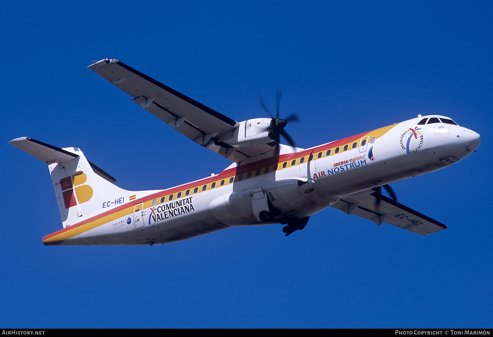 Aircraft Photo of EC-HEI | ATR ATR-72-500 (ATR-72-212A) | Iberia Regional | AirHistory.net #754950