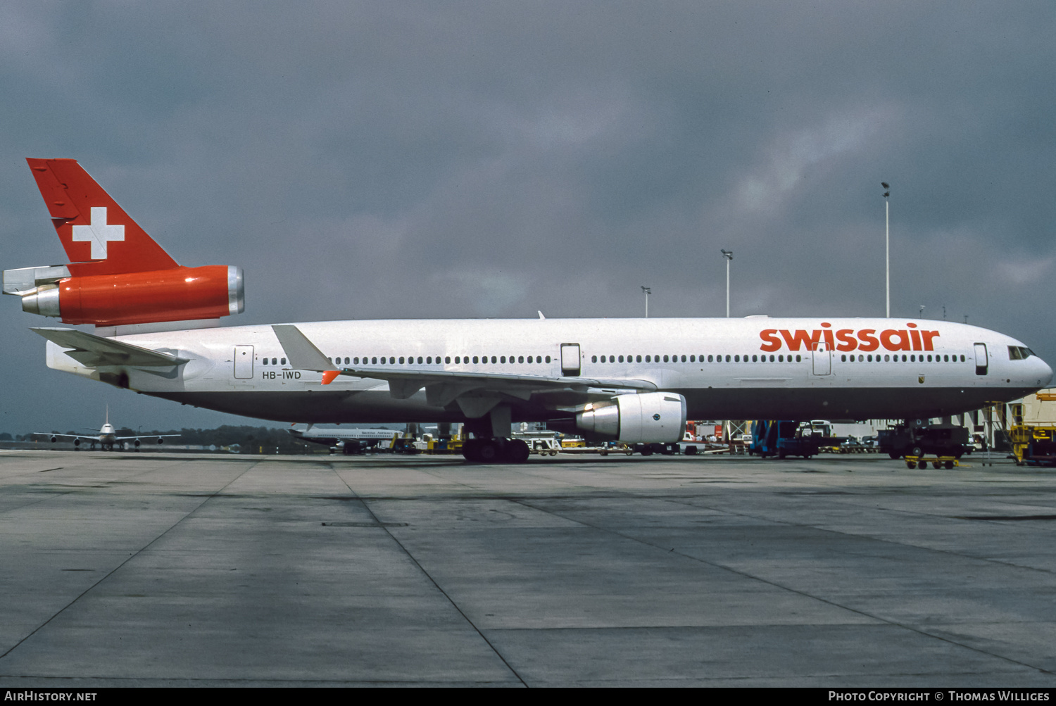 Aircraft Photo of HB-IWD | McDonnell Douglas MD-11 | Swissair | AirHistory.net #754952