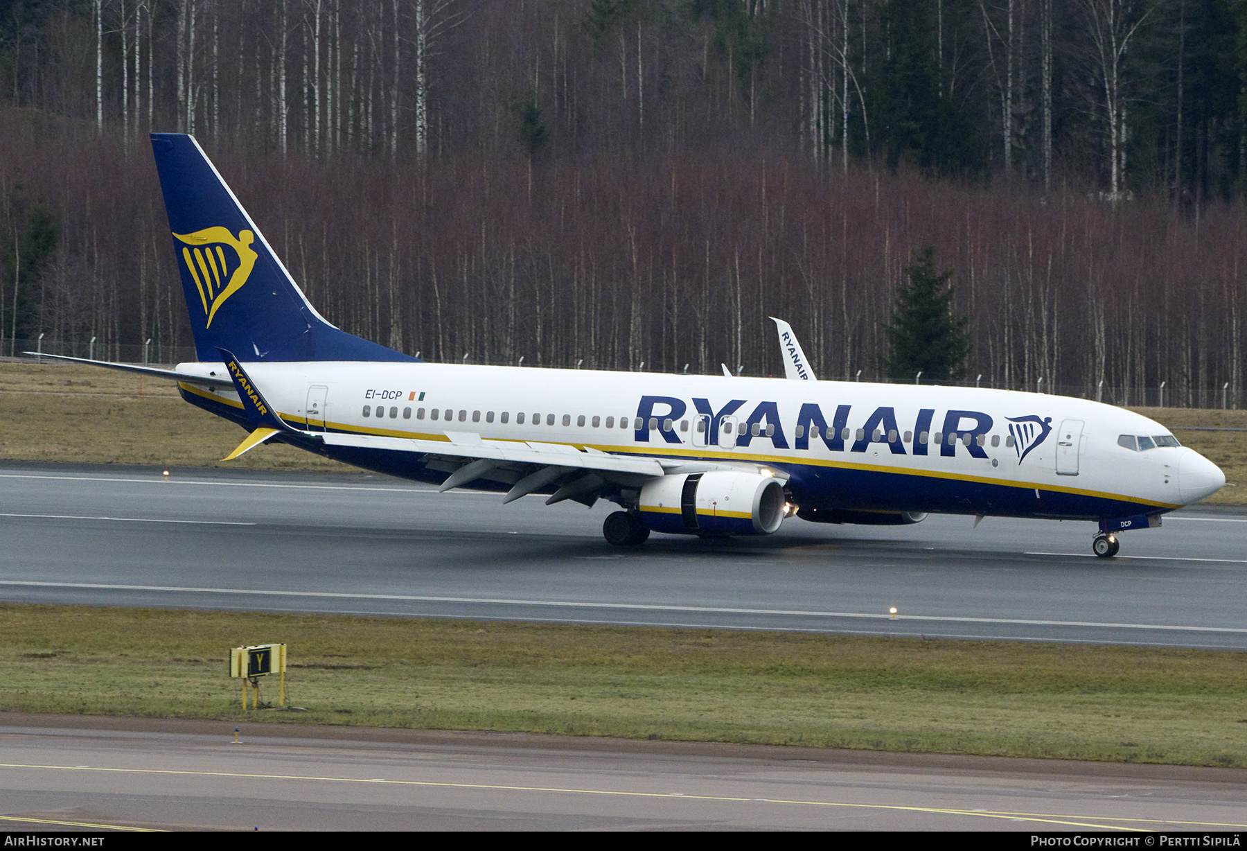 Aircraft Photo of EI-DCP | Boeing 737-8AS | Ryanair | AirHistory.net #754976
