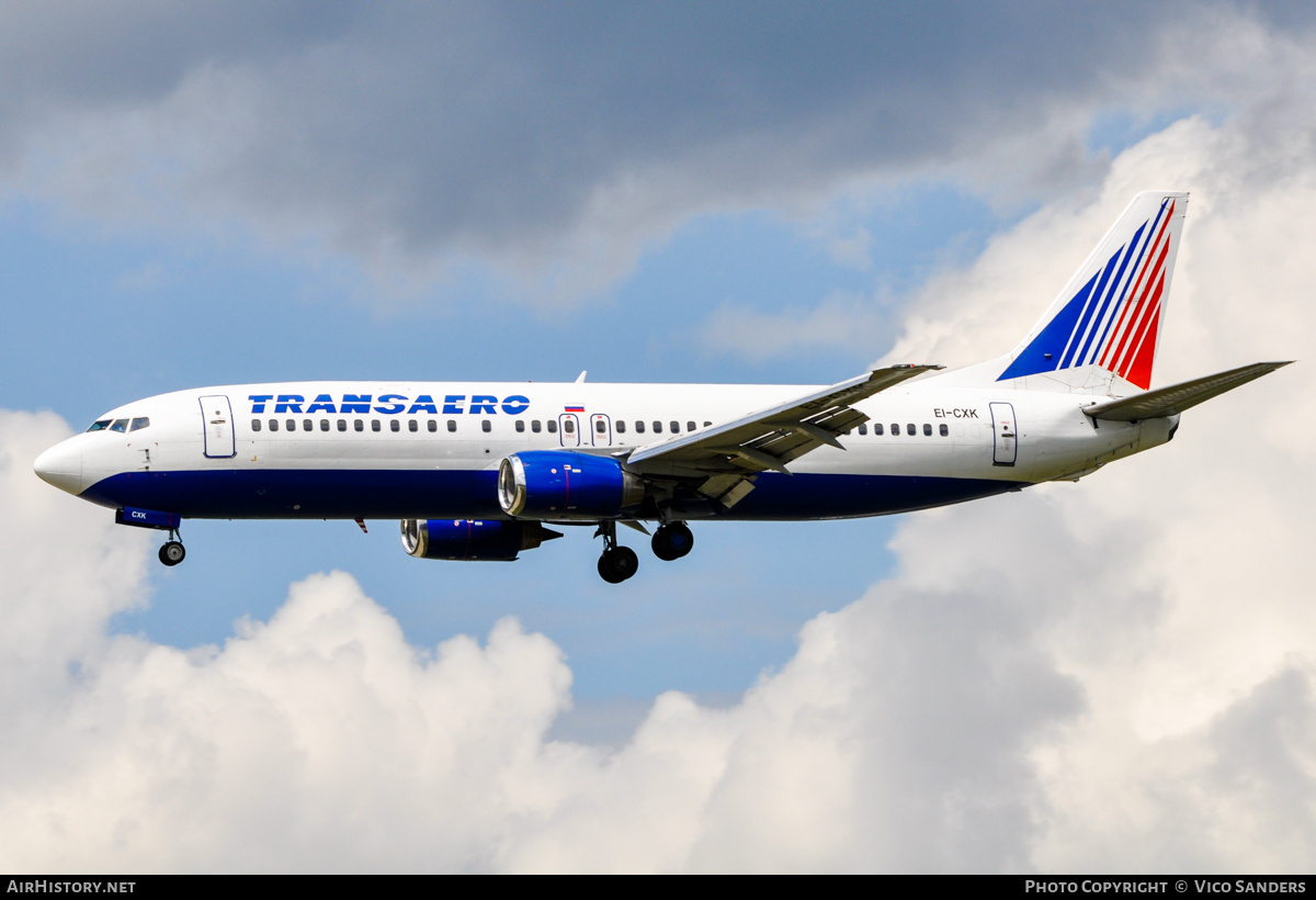 Aircraft Photo of EI-CXK | Boeing 737-4S3 | Transaero Airlines | AirHistory.net #754998