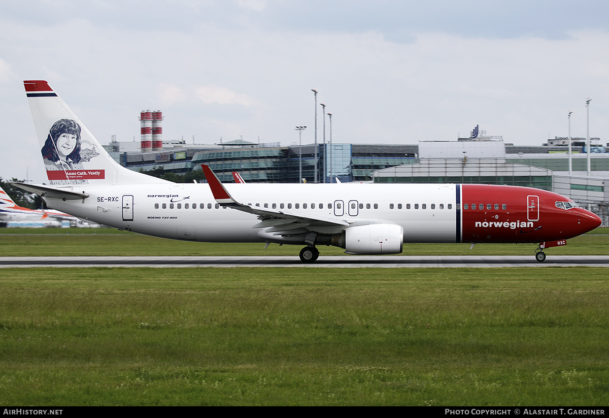 Aircraft Photo of SE-RXC | Boeing 737-86N | Norwegian | AirHistory.net #755000