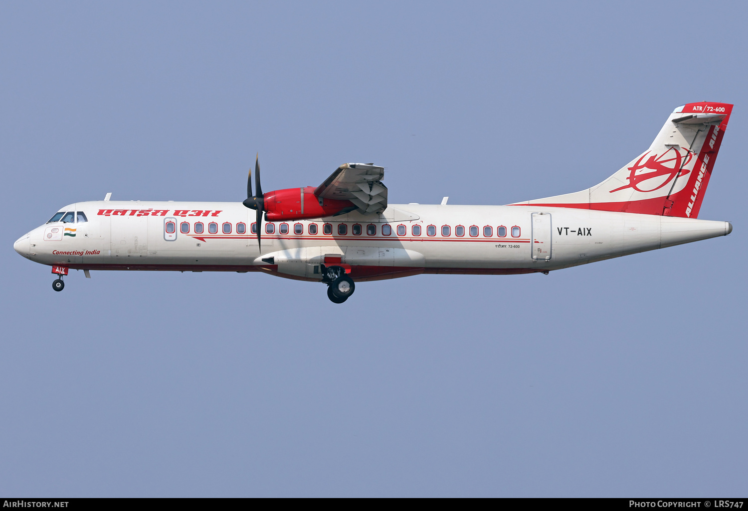 Aircraft Photo of VT-AIX | ATR ATR-72-600 (ATR-72-212A) | Alliance Air | AirHistory.net #755064