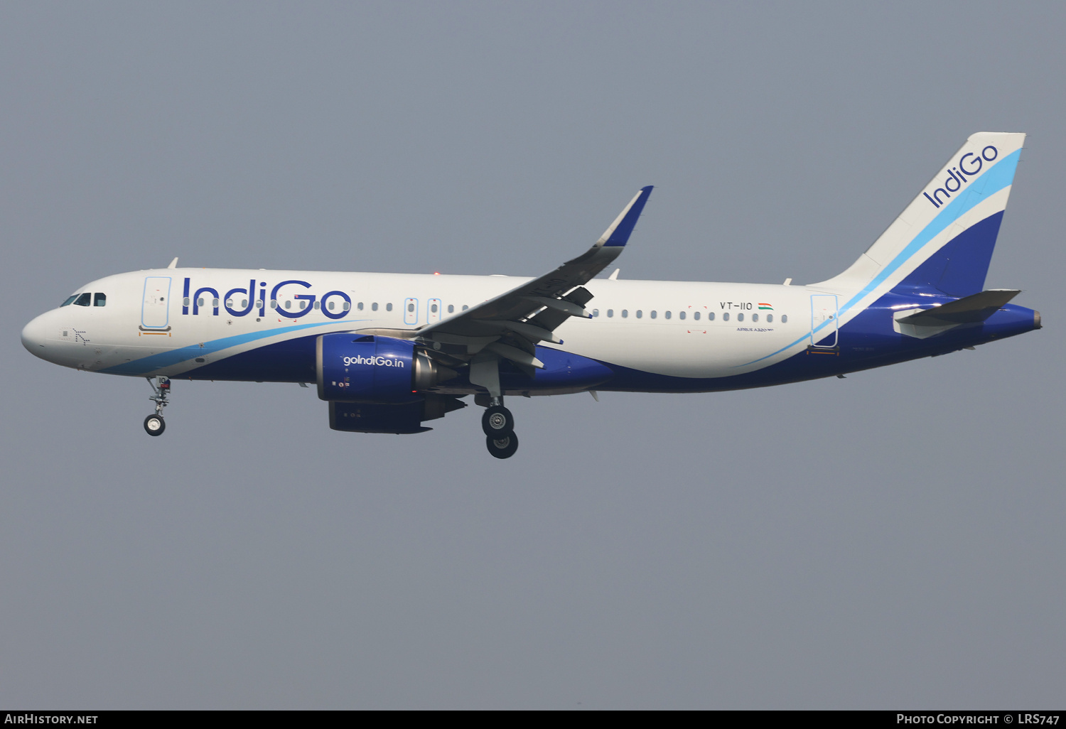 Aircraft Photo of VT-IIO | Airbus A320-251N | IndiGo | AirHistory.net #755071