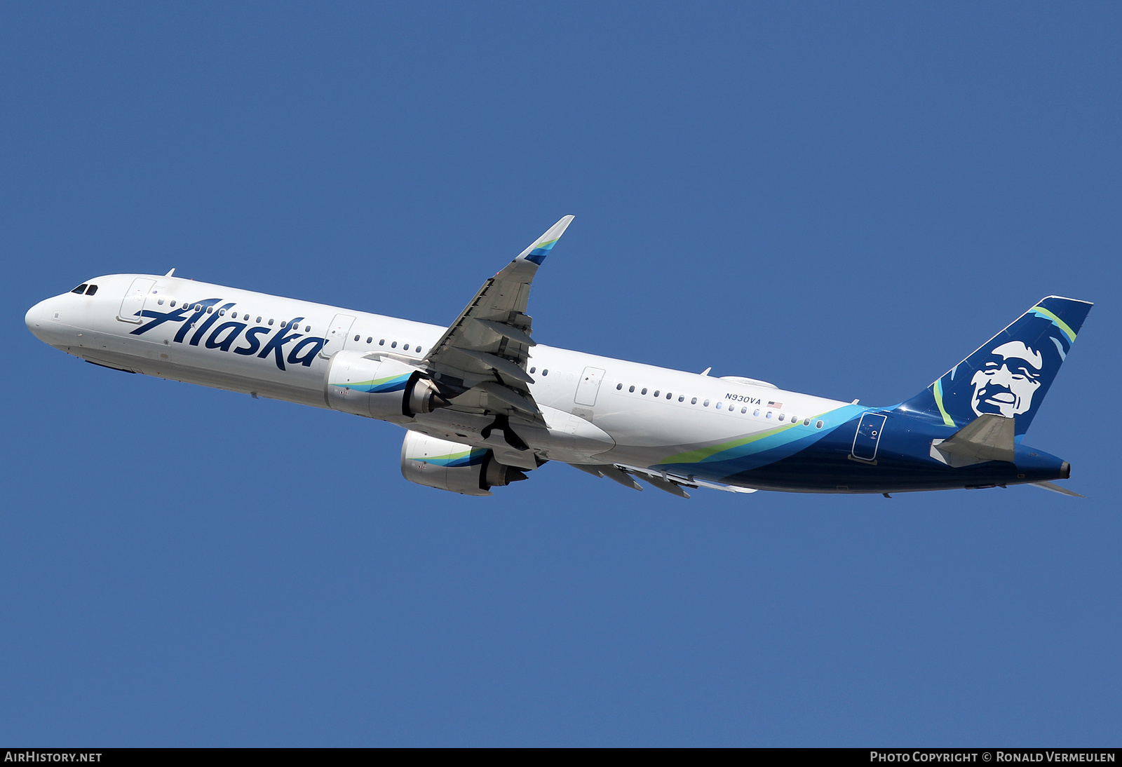 Aircraft Photo of N930VA | Airbus A321-253N | Alaska Airlines | AirHistory.net #755088