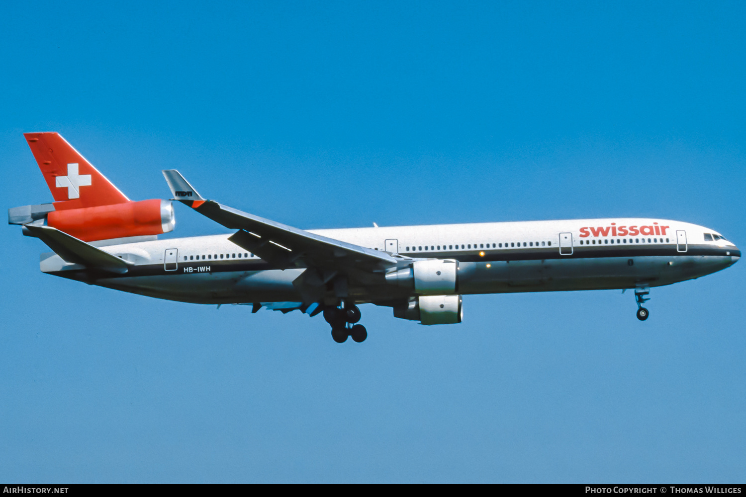 Aircraft Photo of HB-IWH | McDonnell Douglas MD-11 | Swissair | AirHistory.net #755101