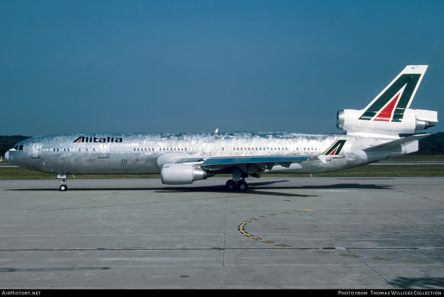 Aircraft Photo of I-DUPU | McDonnell Douglas MD-11C | Alitalia | AirHistory.net #755112