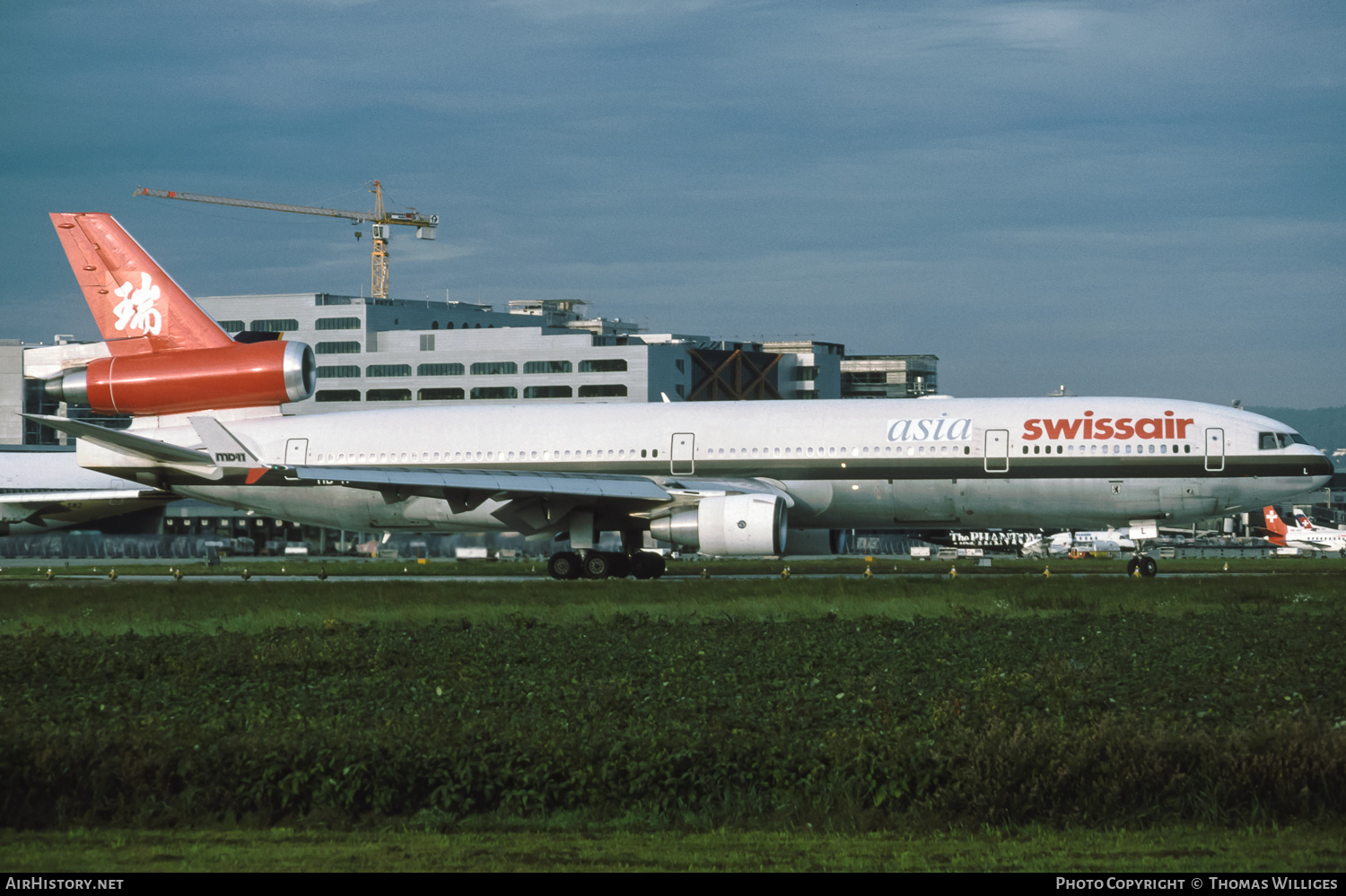 Aircraft Photo of HB-IWL | McDonnell Douglas MD-11 | Swissair | AirHistory.net #755117