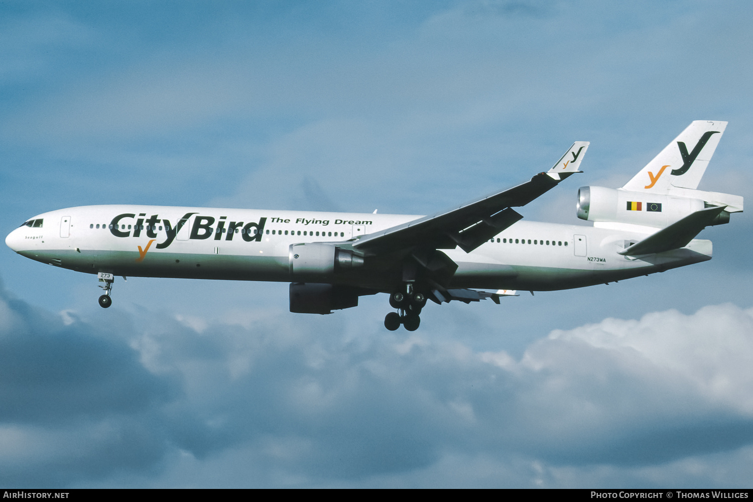 Aircraft Photo of N273WA | McDonnell Douglas MD-11 | CityBird | AirHistory.net #755120