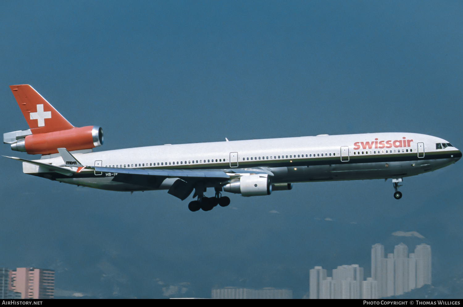 Aircraft Photo of HB-IWM | McDonnell Douglas MD-11 | Swissair | AirHistory.net #755134