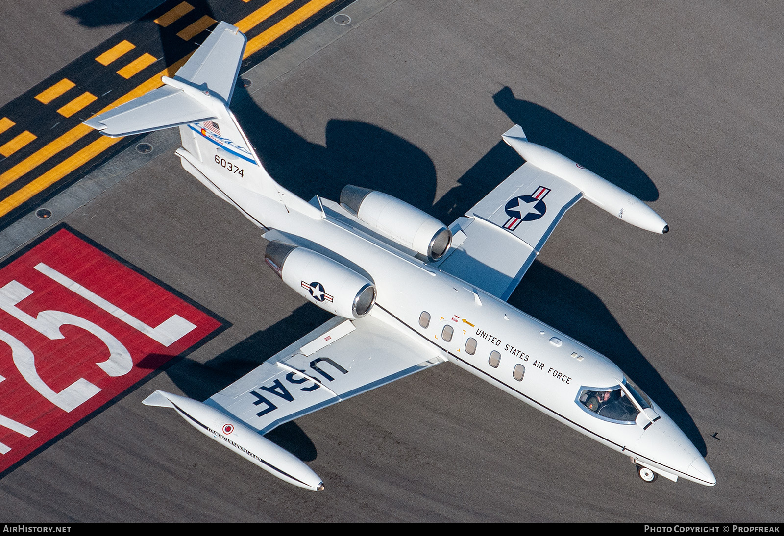 Aircraft Photo of 86-0374 / 60374 | Gates Learjet C-21A (35A) | USA - Air Force | AirHistory.net #755148