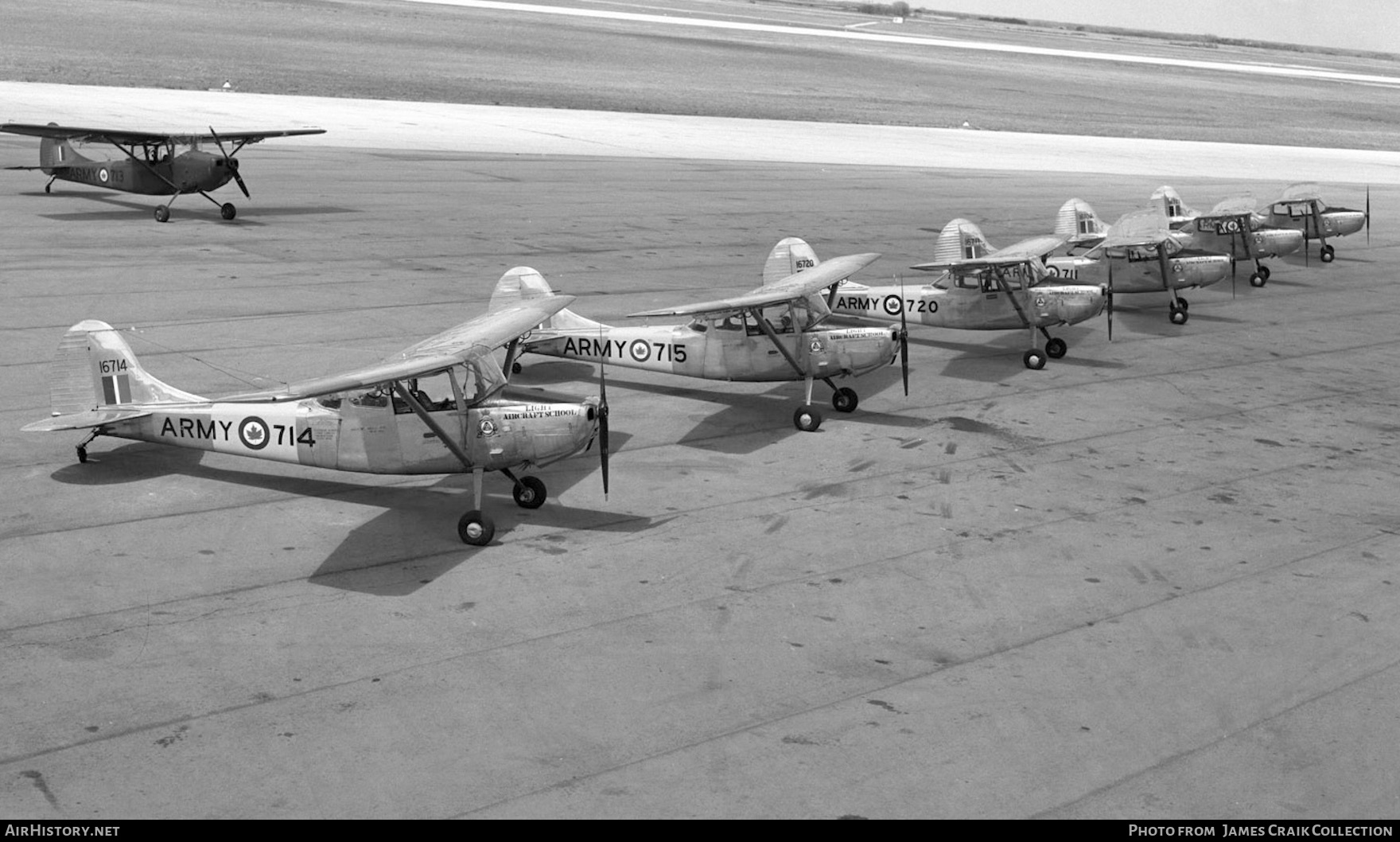 Aircraft Photo of 16714 | Cessna L-19A Bird Dog | Canada - Army | AirHistory.net #755176