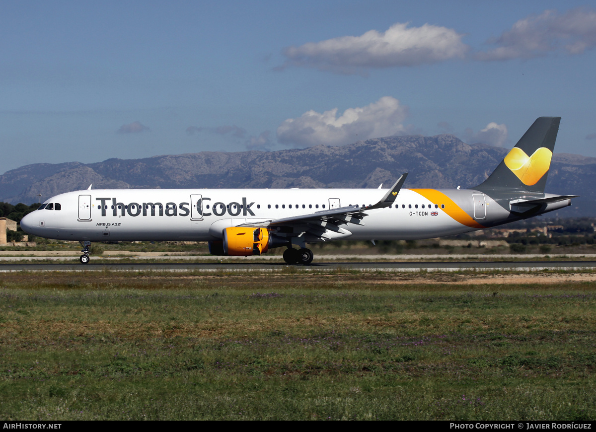 Aircraft Photo of G-TCDN | Airbus A321-211 | Thomas Cook Airlines | AirHistory.net #755223