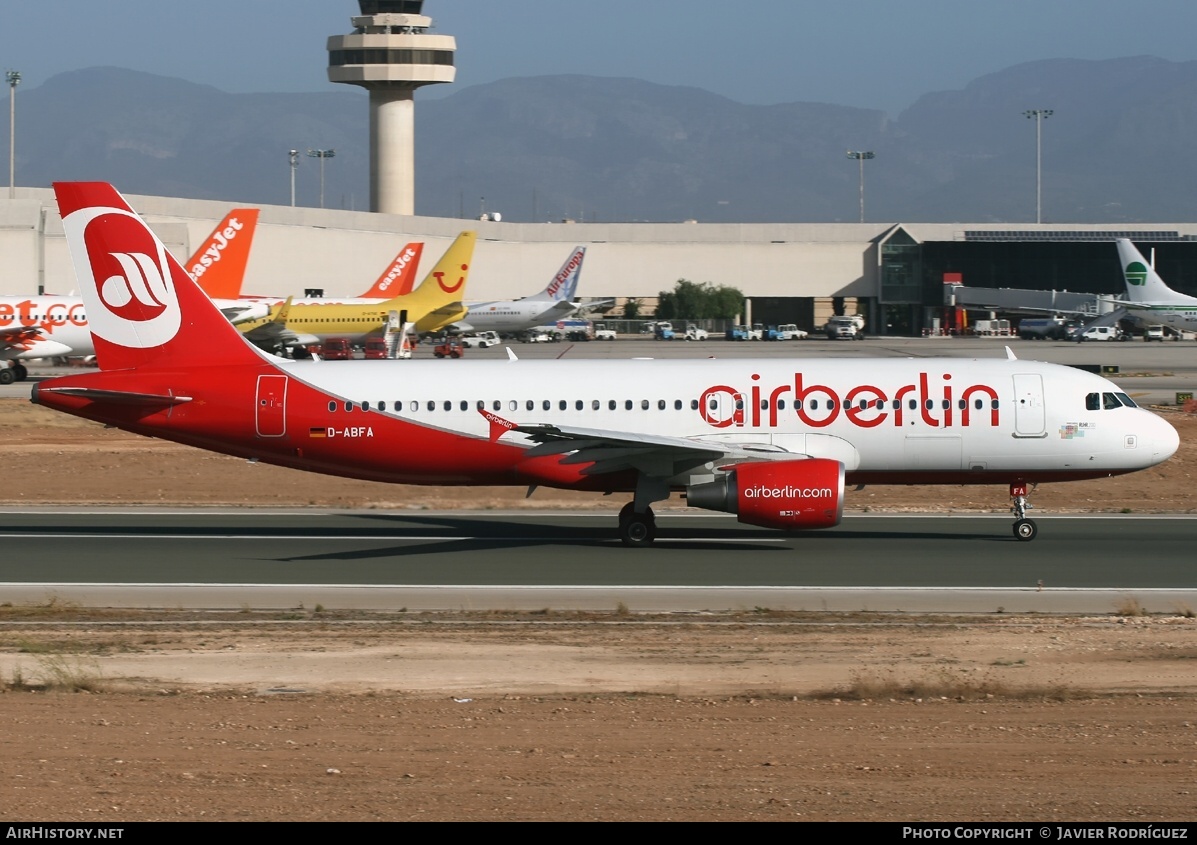 Aircraft Photo of D-ABFA | Airbus A320-214 | Air Berlin | AirHistory.net #755224