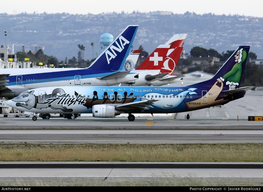 Aircraft Photo of N705AS | Boeing 737-490 | Alaska Airlines | AirHistory.net #755229