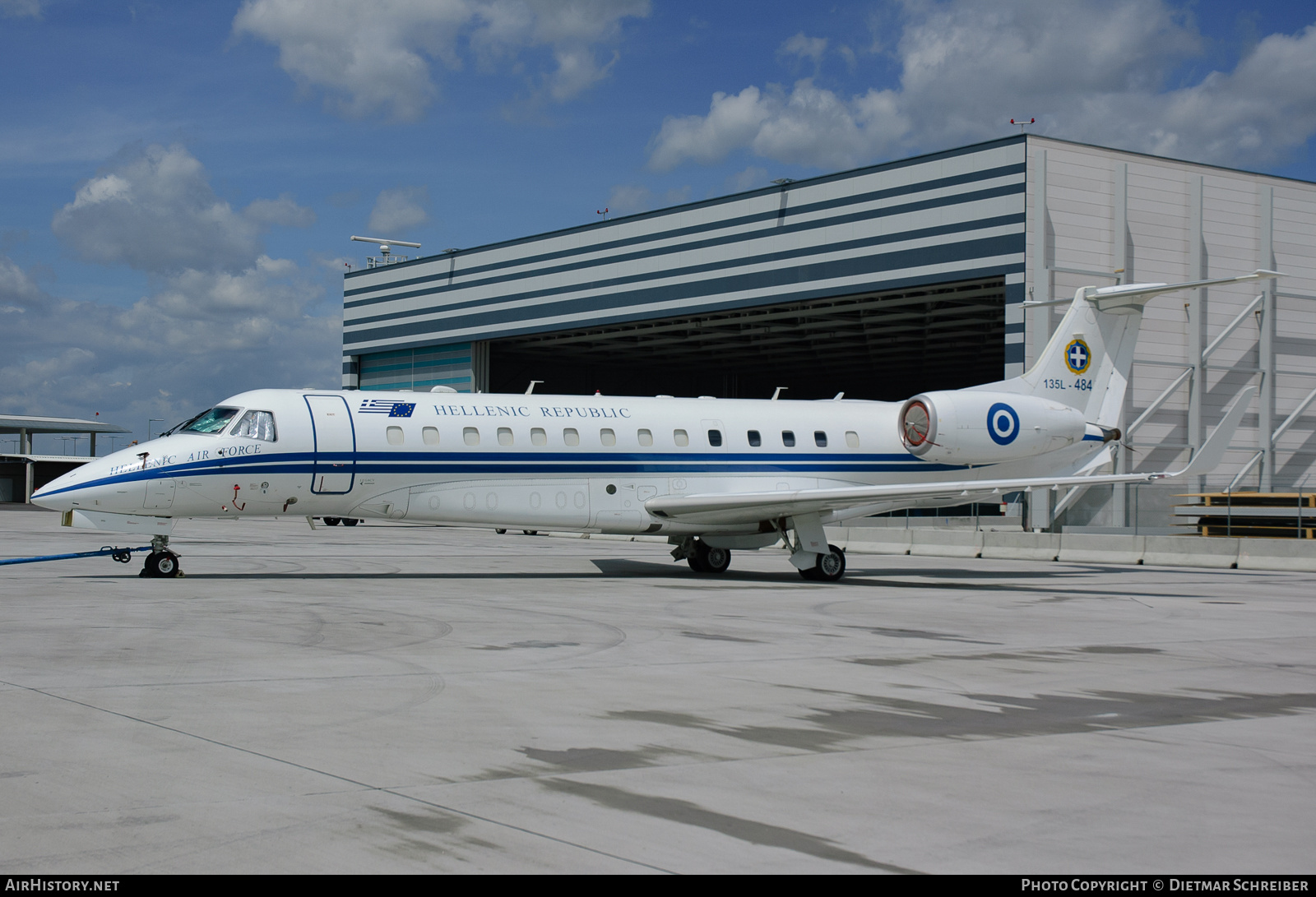 Aircraft Photo of 135L-484 | Embraer Legacy 600 (EMB-135BJ) | Greece - Air Force | AirHistory.net #755240
