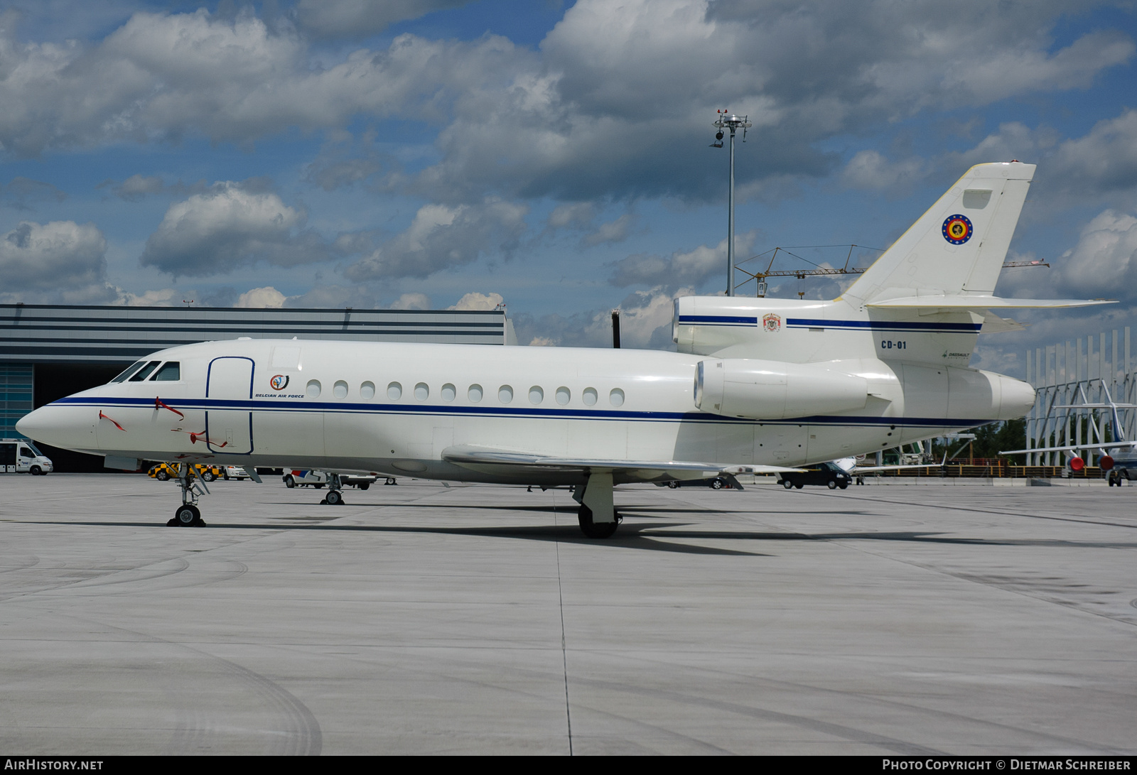 Aircraft Photo of CD-01 | Dassault Falcon 900B | Belgium - Air Force | AirHistory.net #755259