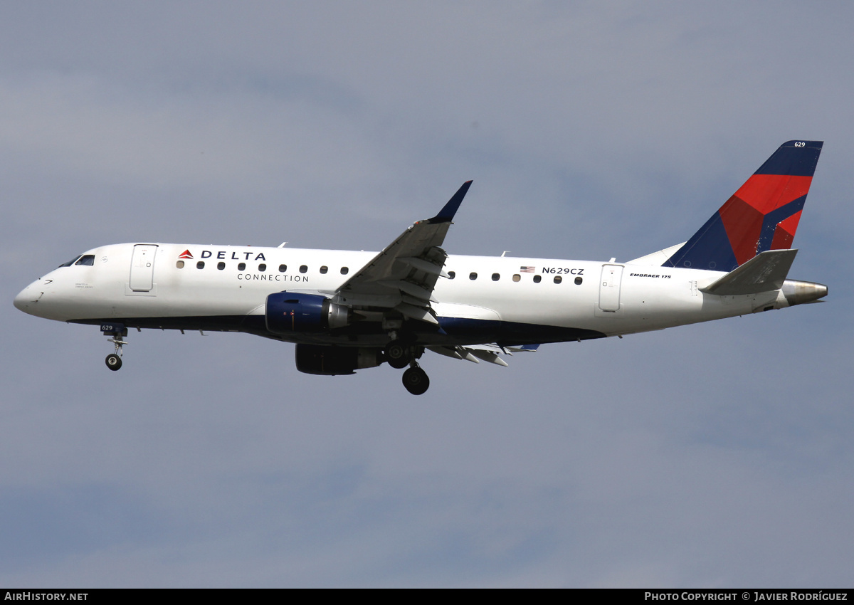 Aircraft Photo of N629CZ | Embraer 170LR (ERJ-170-100LR) | Delta Connection | AirHistory.net #755267