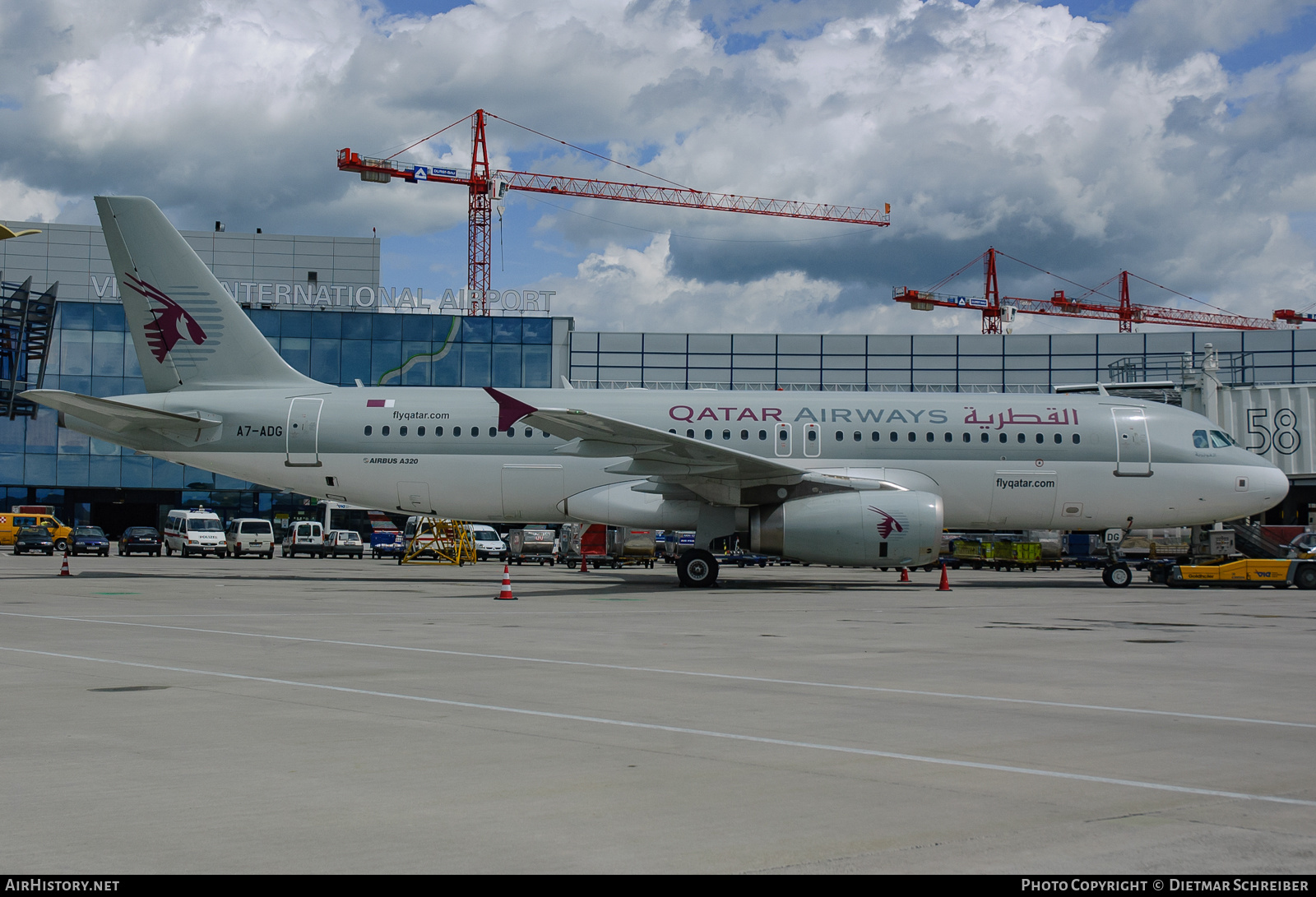 Aircraft Photo of A7-ADG | Airbus A320-232 | Qatar Airways | AirHistory.net #755276