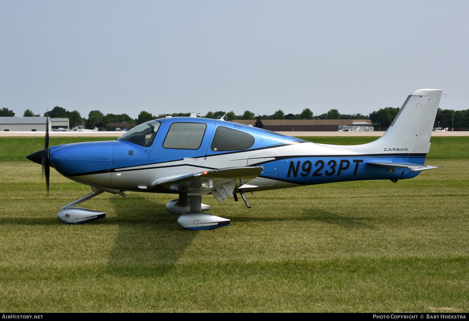 Aircraft Photo of N923PT | Cirrus SR-22 G6-GTS Carbon | AirHistory.net #755285