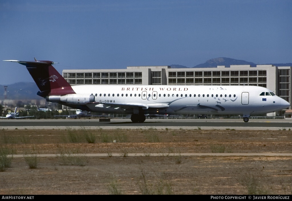Aircraft Photo of G-OBWA | BAC 111-518FG One-Eleven | British World Airlines | AirHistory.net #755287