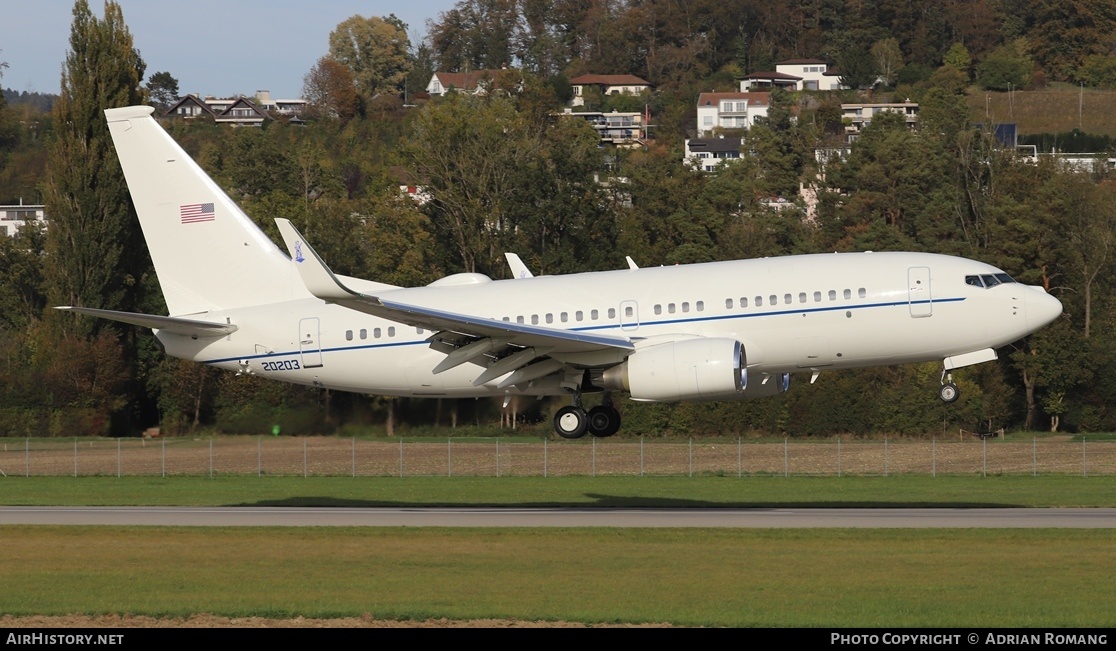 Aircraft Photo of 02-0203 / 20203 | Boeing C-40C | USA - Air Force | AirHistory.net #755292