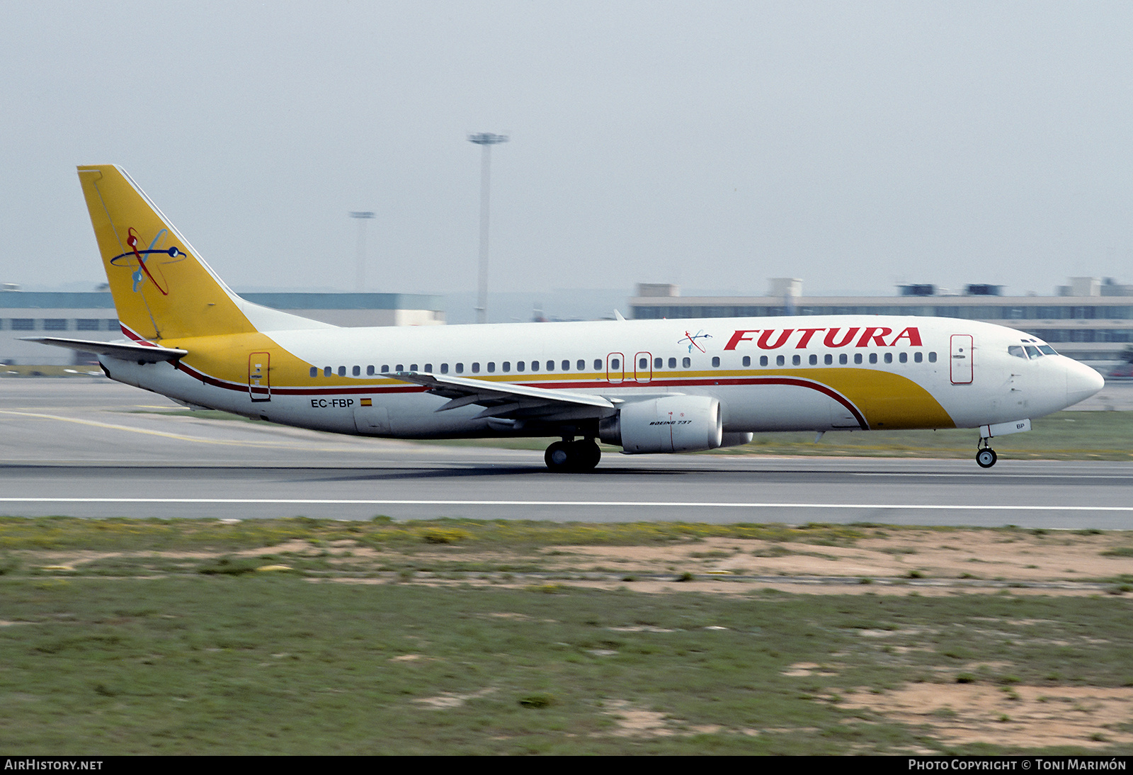 Aircraft Photo of EC-FBP | Boeing 737-4Y0 | Futura International Airways | AirHistory.net #755297