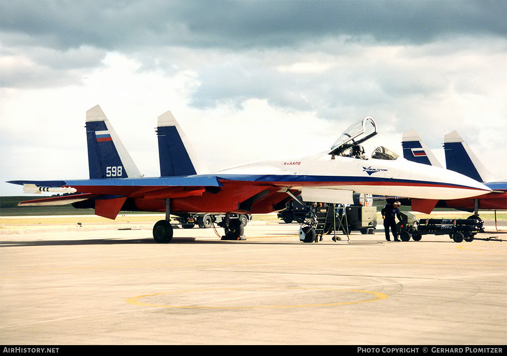 Aircraft Photo of 598 white | Sukhoi Su-27P | Russia - Air Force | AirHistory.net #755308