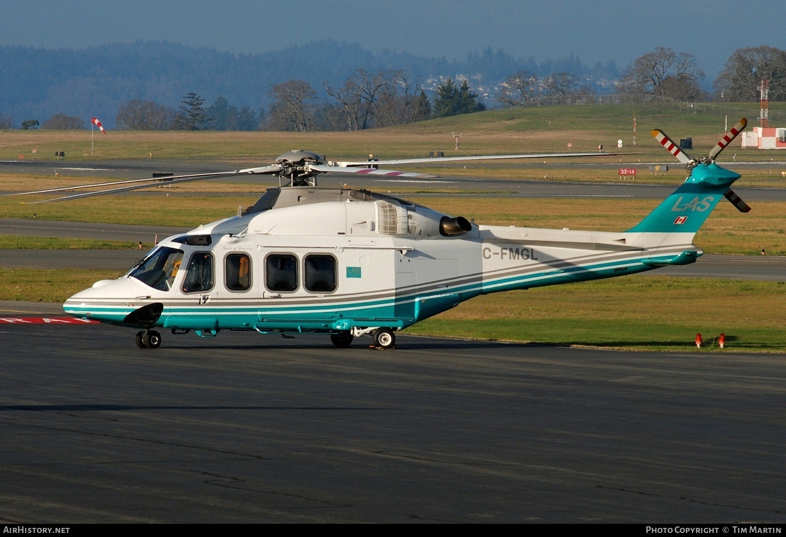 Aircraft Photo of C-FMGL | AgustaWestland AW-139 | LAS - London Air Service | AirHistory.net #755312