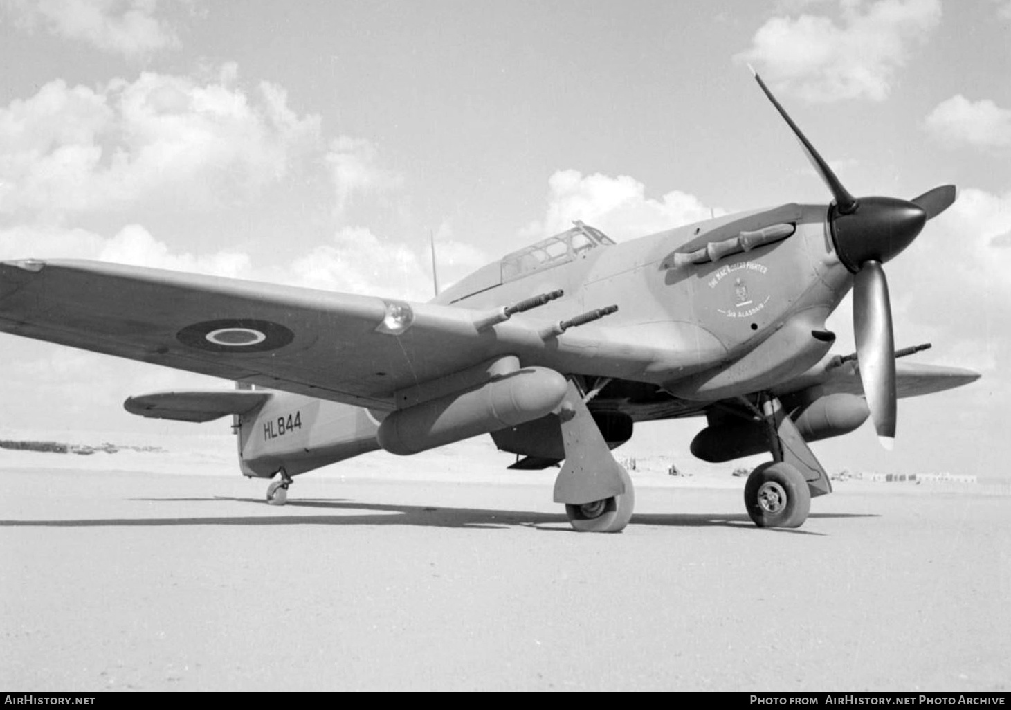 Aircraft Photo of HL844 | Hawker Hurricane Mk2C | UK - Air Force | AirHistory.net #755328