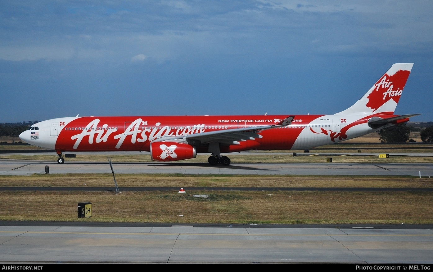 Aircraft Photo of 9M-XXC | Airbus A330-343 | AirAsia X | AirHistory.net #755338