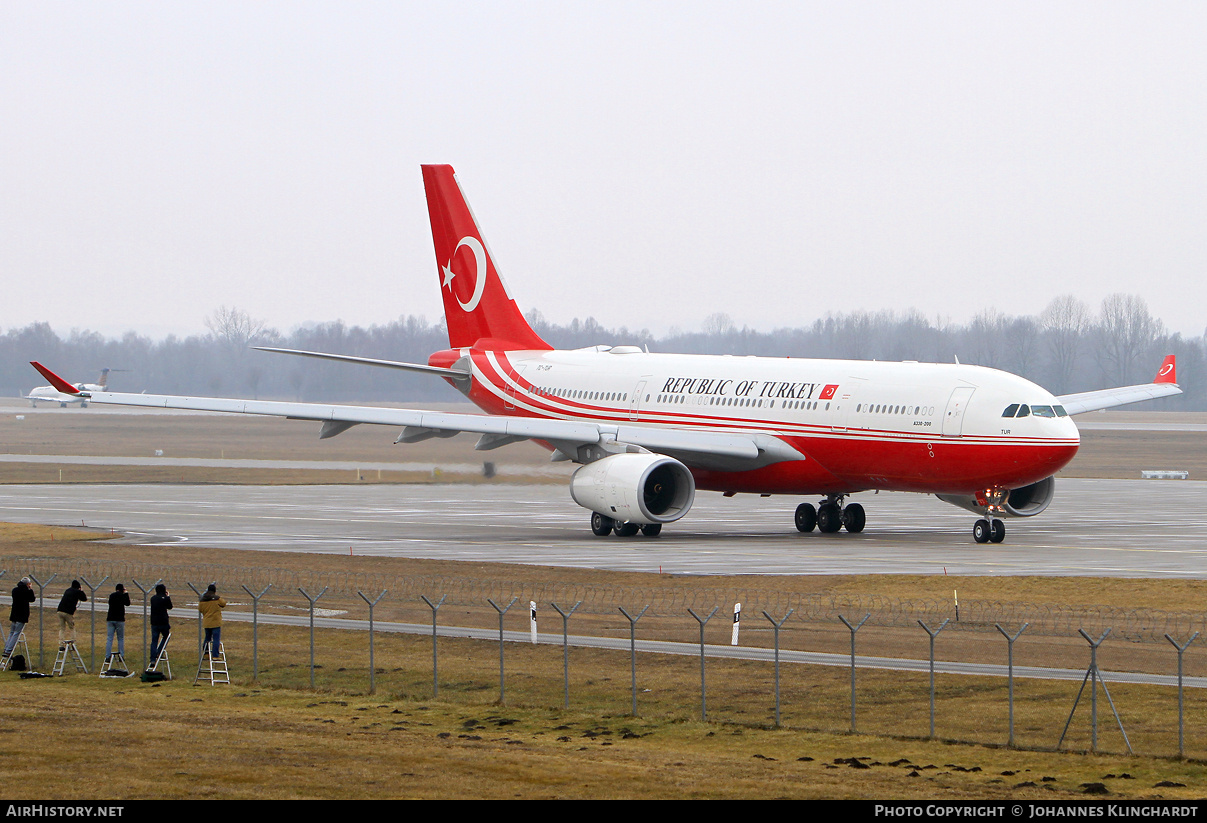 Aircraft Photo of TC-TUR | Airbus A330-243 | Turkey Government | AirHistory.net #755341