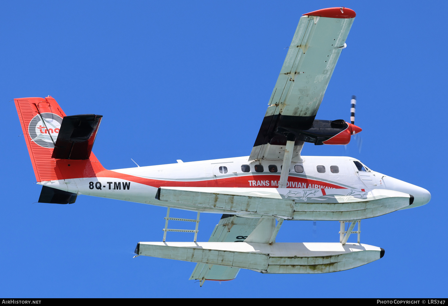 Aircraft Photo of 8Q-TMW | De Havilland Canada DHC-6-300 Twin Otter | Trans Maldivian Airways - TMA | AirHistory.net #755343